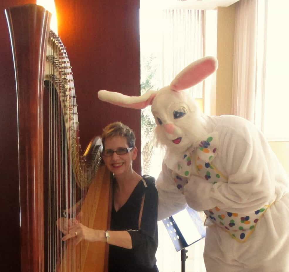 Easter Celebration at the Blue Diamond Condo with The Elegant Harp