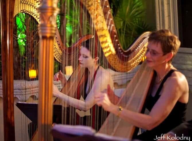Benvenuto wedding with The Elegant Harp Duo