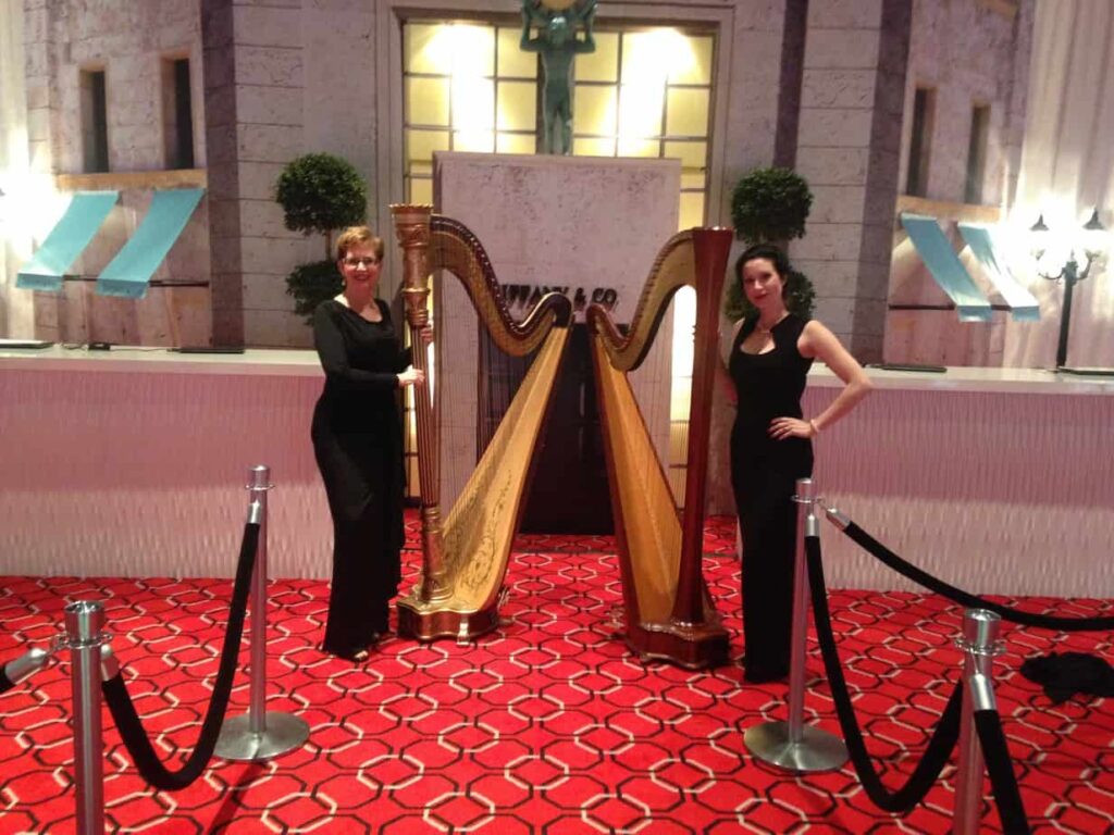 Seminole Casino Coconut Creek VIP Tiffany & Co Event The Elegant Harp