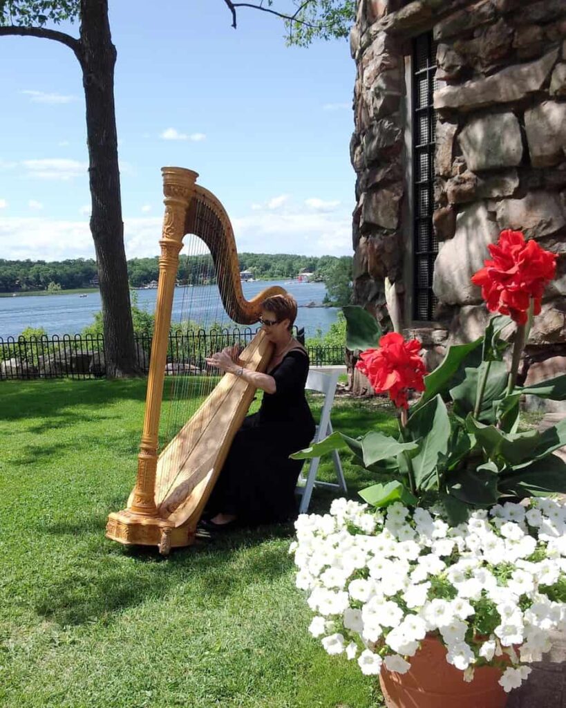 Boldt Castle wedding 1000 Islands NY The Elegant Harp